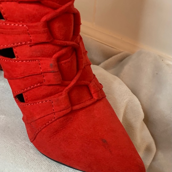 Red Booties - Picture 5 of 6